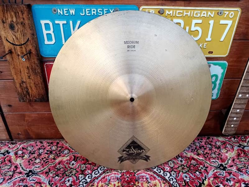 ZILDJIAN A 20” Medium Ride 370° Anniversary. 1993. image 1