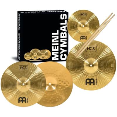 Meinl HCS '3 For Free' Cymbal Pack 13/14 w/FREE 10" image 1