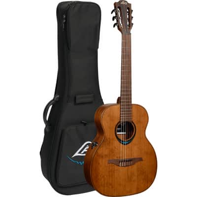 LAG TNBW1TE-BRW | Travel Nylon Smart Guitar. New with Full Warranty! image 2