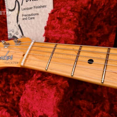 ♚RARE♚CLEAN♚2019 FENDER American '50's Original TELECASTER♚LEFT HANDED♚7.3 LBS !♚ FAT NECK LEFTY ! image 5