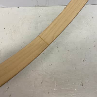 Gretsch 24" Satin Maple Bass Drum Hoops (Pair) image 2