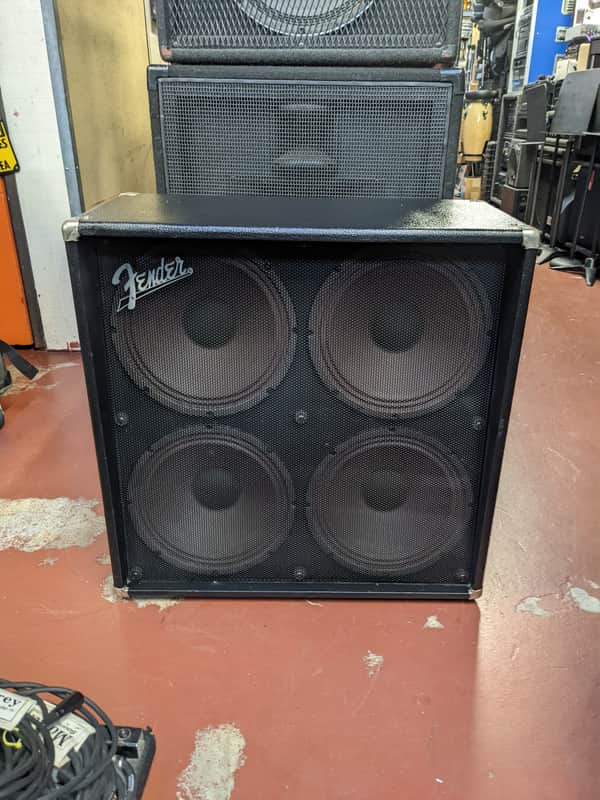 1990s Fender GE-412 Made In USA Compact Size 4 x 12" Guitar Speaker Cabinet - Looks Fantastic - Sounds Great! image 1