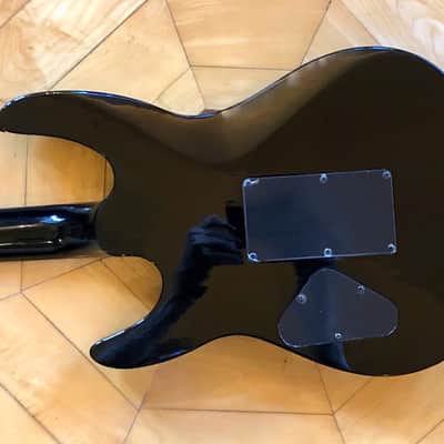 NEW DBZ Barchetta Neck Thru Electric Guitar- Floyd Rose-Trans Blue, Skull Gloss Korea image 13