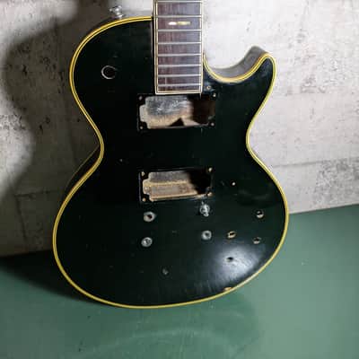 Greco Les Paul Custom Husk 1970's Black Matsumoku image 7