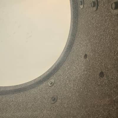 Ludwig No. 980 Super Classic Outfit 9x13 / 16x16 / 14x22" Drum Set (3-Ply) with Pointed Blue/Olive Badges 1969 - 1976 - White Marine Pearl image 21