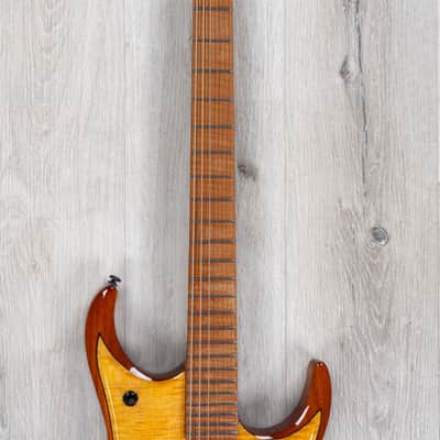 Ernie Ball Music Man Exclusive Run JP15 John Petrucci Signature Guitar, Trans Gold, Japanese Maple image 4