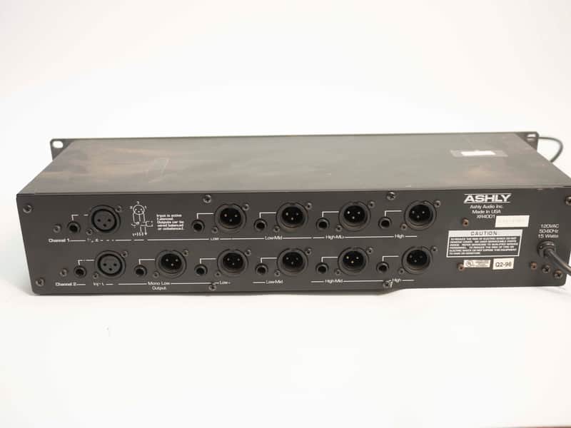 Ashly xr4001 - Stereo 4 way electronic crossover 2000s | Reverb