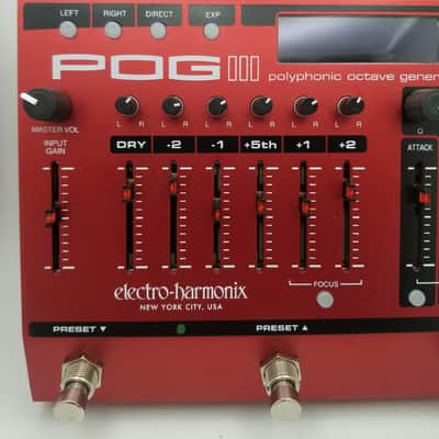 Electro-Harmonix POG3 Polyphonic Octave Generator 2024 - Present - Red X3842 image 3