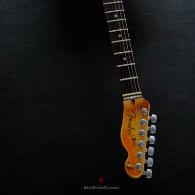 Fender American Deluxe Telecaster Sunburst Made in USA Heavy Aged Relic (RARE) image 13