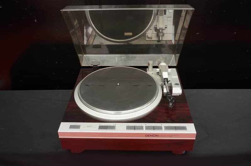 Denon DP-47F Vintage Fully Automatic Direct Drive Vinyl Turntable - 100V image 1