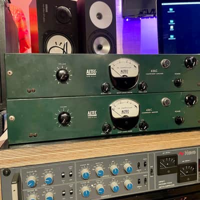Full EMI converted Altec 436C Compressor Amplifiers with RS124 mods - Sequential Serial #’s! Very Clean Pair image 1