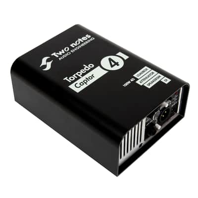 Two Notes Torpedo Captor Loadbox/Attenuator/DI - 4 Ohm - FREE SHIPPING TO THE USA image 1