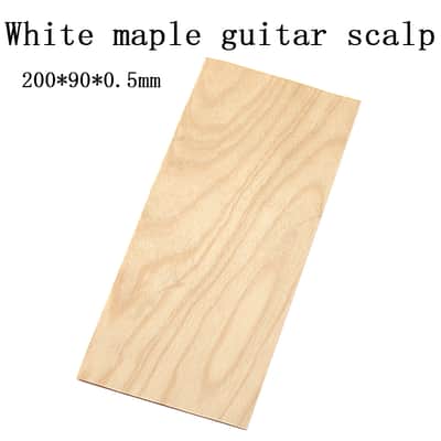 Guitar Bass Head Veneer,neck Decorative Veneer, Nut Bridge Shims 200*90*0.55mm image 3
