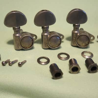 Vintage 1958 1959 Grover Pat Pend tuners for martin d28 gibson Les Paul PAF Burst standard es 355 Flying v 175 SG image 5