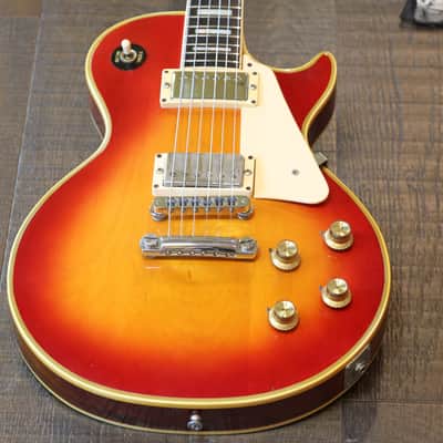 Vintage! 1972 Gibson Les Paul Custom Electric Guitar Cherry Sunburst + OHSC image 2