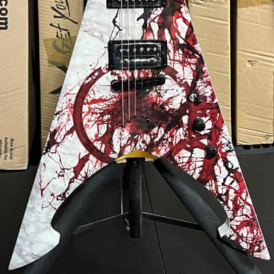 Dean Michael Amott Tyrant X Splatter Graphic | Reverb
