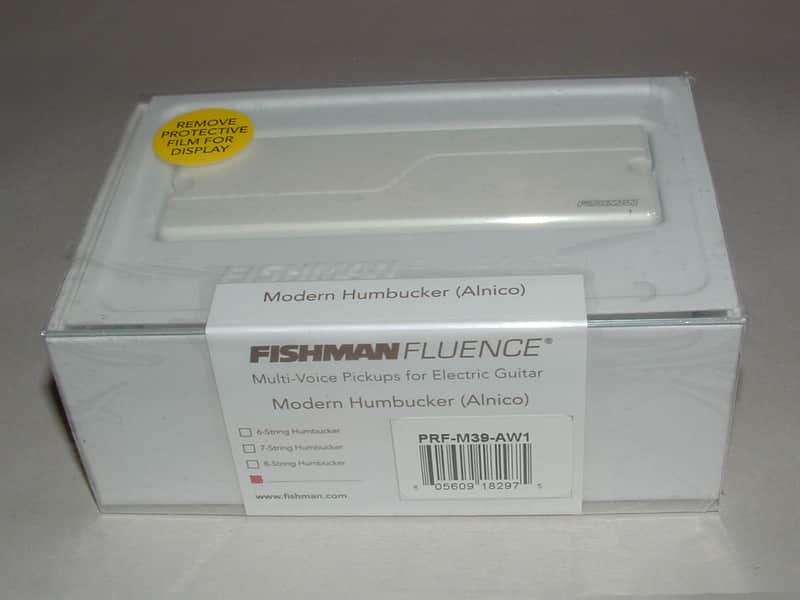 Fishman Fluence PRF-M39-AW1 9 String Modern Humbucker Alnico 3 Voices (White) image 1