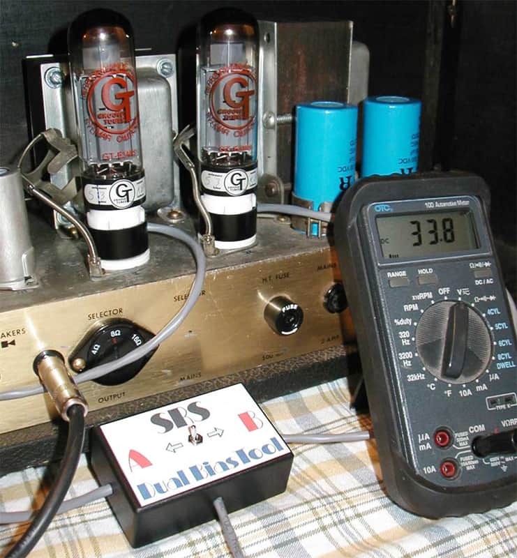 Dual bias probe tool tester for biasing tube amp amplifier SRS MADE IN THE USA image 1