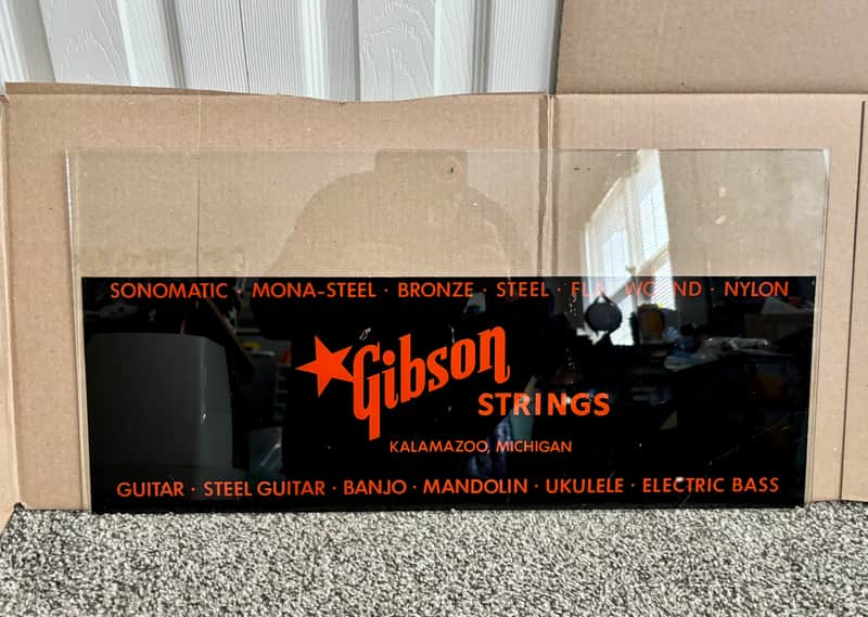 1960’s Gibson Glass Dealer Sign -Original image 1