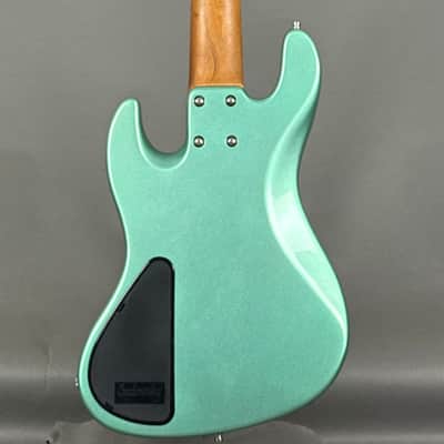 Sadowsky MetroExpress 5-String Vintage JJ - Sage Green Metallic image 6