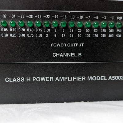 Vintage Soundcraftsmen A5002 Class H Solid State Stereo Power Amplifier - 250WPC image 5