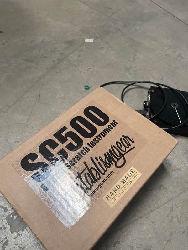 Portablism Gear SC-500 Dark Transparent Red / Black | Reverb