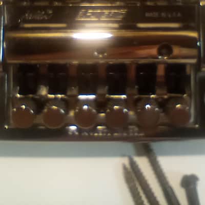 Vintage Kahler Flyer Tremelo Bridge and Locking Nut USA PAT 4457201 DS image 17