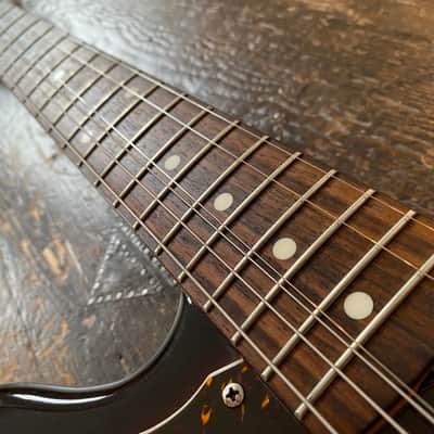 Fender Japan Jazzmaster 1966 Reissue MIJ JD-Serial 2012 Three Tone Sunburst MIJ imagen 12