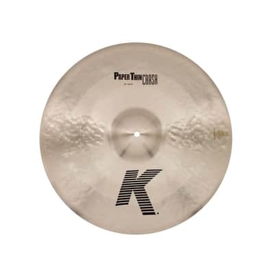 Zildjian K2819 19" K Paper Thin Crash Cymbal image 1