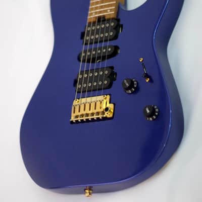 Charvel Pro-Mod DK24 HSH 2PT CM Mystic Blue image 2
