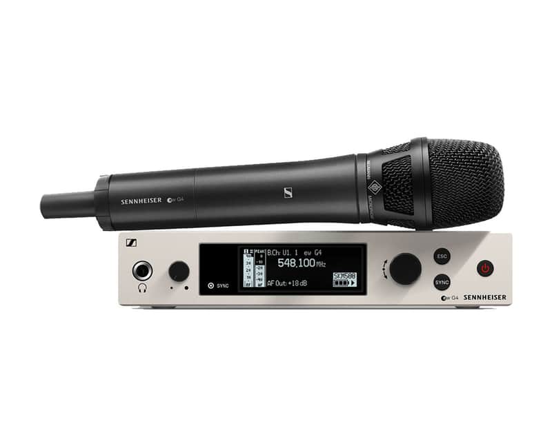Sennheiser EW 500 G4-KK205 Handheld Wireless Microphone System with Neumann KK 205 Capsule (GW1-Band: 558-608 MHz) image 1