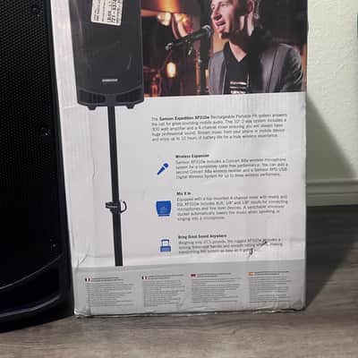 Samson Expedition XP310w-D 300-Watt Portable PA System with Wireless Microphone and Additional Headset Bild 5