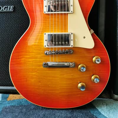Gibson 1960 Les Paul Standard Reissue 2024 - Tangerine Burst image 5