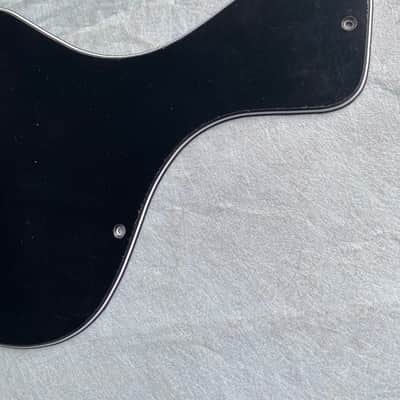 New Guitar Pickguard Fits Gibson Les Paul Junior 1958 Guitar Pickguard Scratch Plate,3 Ply Black image 4