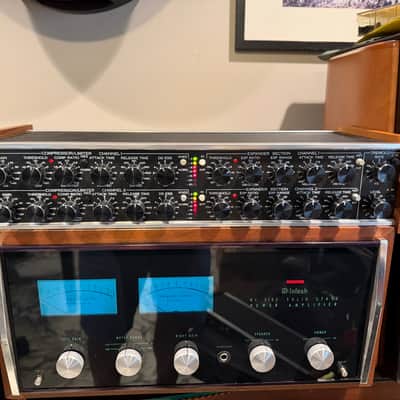 LT Sound ACC-2 1983 - Black Compression/Limiter/Expander with Tremolo image 1