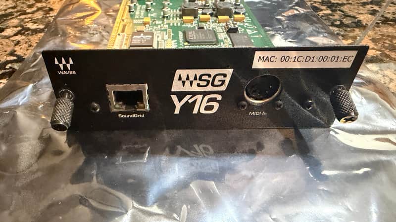 Waves WSG-Y16 SoundGrid Interface mini-YGDAI I/O Card CG01MG8 image 1