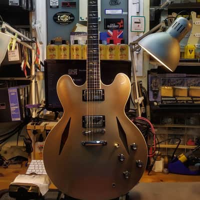 Gibson Dave Grohl DG-335 2014 Metallic Gold image 1