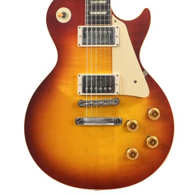 Gibson Custom Shop 1958 Les Paul Standard Reissue VOS Washed Cherry Sunburst 2021 image 1