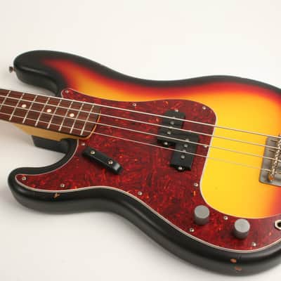 Nash Bass PB-63 3 Tone Sunburst Lollar Pickups Left Handed GRT-428 image 1