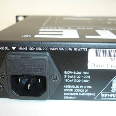 Behringer Multigate XR1400 Quad Expander / Gate Processor image 11