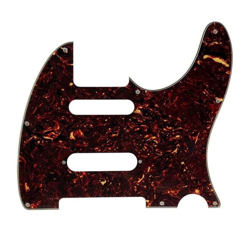 Custom pickguard for US Nashville 62 Tele telecaster-4Ply Brown Tortoise image 1