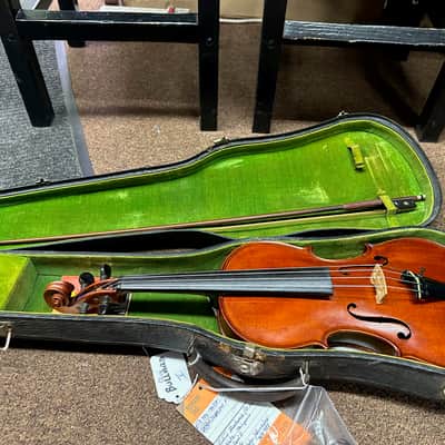 Used Olin Bullard V USA MADE Vintage 4/4 full size Violin w/ case image 1