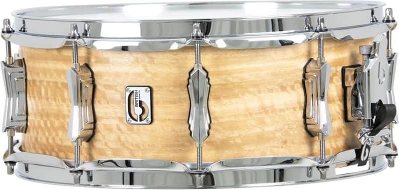 British Drum Co. MAV-14-55-SN Maverick Series Maple Snare. 5.5" x 14" image 1