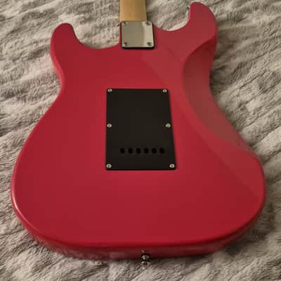 Glarry Stratocaster ST Electric Guitar - Candy Apple Red - Maple Fretboard - Single Coils image 11