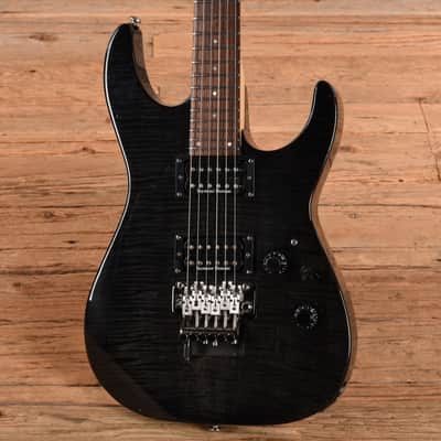 ESP LTD M-100FM Transparent Black image 2
