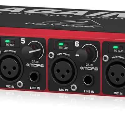 BEHRINGER ULTRAGAIN ADA8200 ADAT AUDIO INTERFACE : BRAND NEW :  [DETROIT MODULAR] image 4