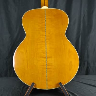 Epiphone Inspired by Gibson 1957 SJ-200 Reissue with Hard Shell Case - Antique Natural image 9
