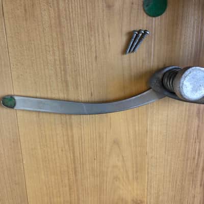 Vintage Early 1960's Gretsch B6 Bigsby Vibrato Tailpiece w/ Spring, Mounting Screws! image 7