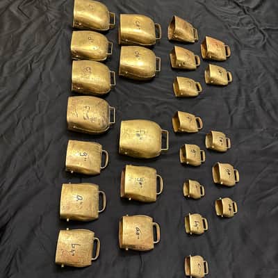 Almglocken Alpine Bells Tuned Cowbells, 2 OCTAVES (26 Bells), C'' to C'''' image 5