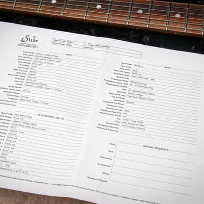 SUHR USA Custom Shop Classic T Claro Walnut "Natural + Pau Ferro" (2017) image 3